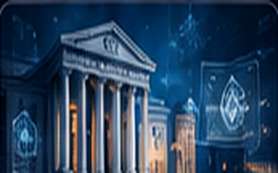 Financial Services cybersecurity visual